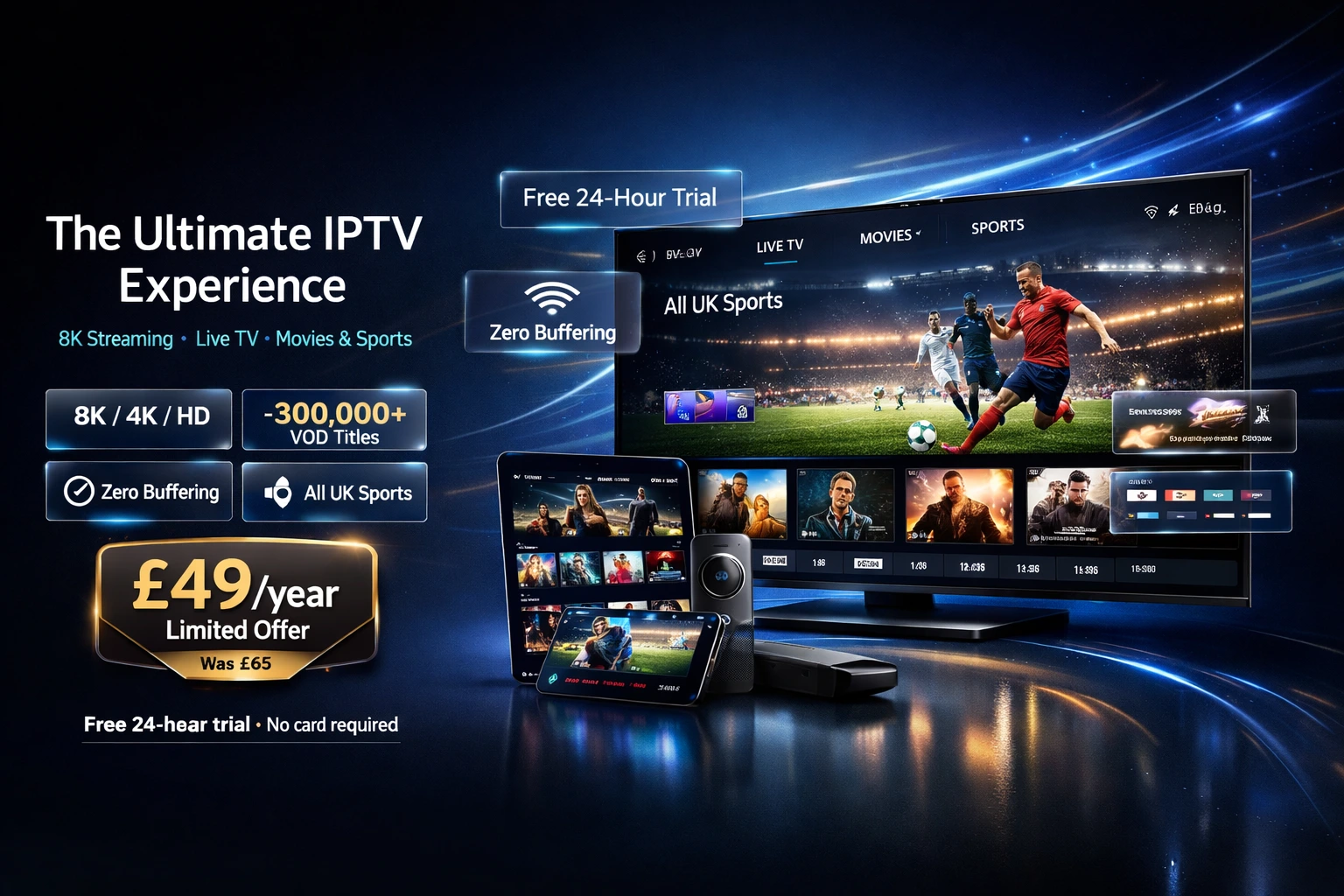 Best IPTV Provider UK
