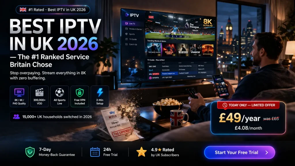 Best iptv in uk